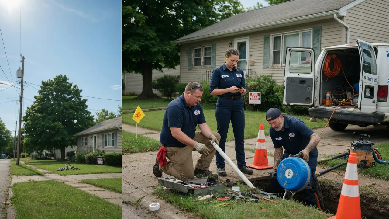 Sewer Line Repair in Brazil, IN near me